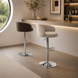 Modern Minimalist Swivel Bar Stool – Adjustable & Nordic Style Counter Chair - StoolTopia