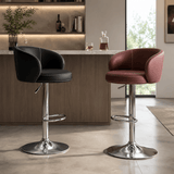 Modern Minimalist Swivel Bar Stool – Adjustable & Nordic Style Counter Chair - StoolTopia