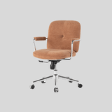 Modern Office Chair with Adjustable Height and Soft Fabric Upholstery - StoolTopia