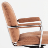 Modern Office Chair with Adjustable Height and Soft Fabric Upholstery - StoolTopia