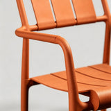 Modern Outdoor Lounge Armchair – All-Weather Stackable Patio Chair - StoolTopia