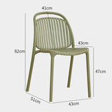 Modern Outdoor Plastic Chair - Durable and Stylish Seating Solution - StoolTopia