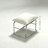 Modern Retro Lounge Armchair – Chrome Frame | StoolTopia - StoolTopia
