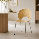 Modern Sculpted Accent Chair – Contemporary Curved Seat Design - StoolTopia