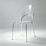 Modern Sculpted Accent Chair – Contemporary Curved Seat Design - StoolTopia