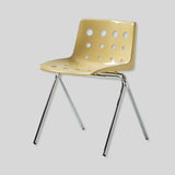 Modern Stackable Plastic Chair - Vibrant Design and Practicality for Any Space - StoolTopia