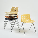 Modern Stackable Plastic Chair - Vibrant Design and Practicality for Any Space - StoolTopia