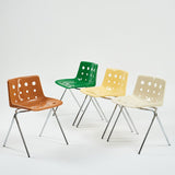 Modern Stackable Plastic Chair - Vibrant Design and Practicality for Any Space - StoolTopia