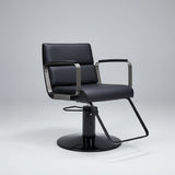 Modern Stainless Steel Salon Chair – Hydraulic Barber & Beauty Studio Seating - StoolTopia