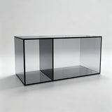 Modern Transparent Acrylic Storage Cube – Colorful Modular Display Shelf - StoolTopia