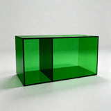 Modern Transparent Acrylic Storage Cube – Colorful Modular Display Shelf - StoolTopia