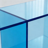 Modern Transparent Acrylic Storage Cube – Colorful Modular Display Shelf - StoolTopia