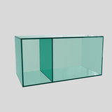 Modern Transparent Acrylic Storage Cube – Colorful Modular Display Shelf - StoolTopia