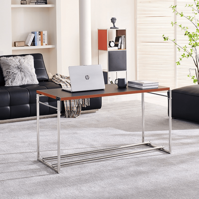 Multifunction Modern Minimalist Stainless Steel Frame Coffee & Work Ta ...