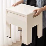 Multifunctional Storage Stool with Hidden Compartment - StoolTopia