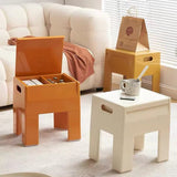 Multifunctional Storage Stool with Hidden Compartment - StoolTopia