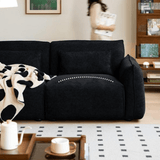 Nice Velvet Modular Sofa – Retro Bauhaus - Inspired Comfort - StoolTopia