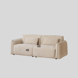 Nice Velvet Modular Sofa – Retro Bauhaus - Inspired Comfort - StoolTopia