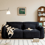 Nice Velvet Modular Sofa – Retro Bauhaus - Inspired Comfort - StoolTopia