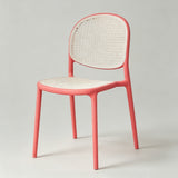 Nordic Bar Chair Family Backrest High Chair In The Ancient Style Rattan Woven Bar Chair Modern Simple Bar Chair - StoolTopia