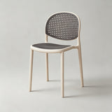 Nordic Bar Chair Family Backrest High Chair In The Ancient Style Rattan Woven Bar Chair Modern Simple Bar Chair - StoolTopia