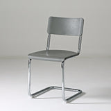 Nordic Cantilever Dining Chair — ABS & PP Seat, Chrome Frame, 7 Colors - StoolTopia