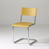 Nordic Cantilever Dining Chair — ABS & PP Seat, Chrome Frame, 7 Colors - StoolTopia