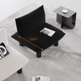 Nordic Designer Bouclé Lounge Chair – Minimalist Single Sofa - StoolTopia