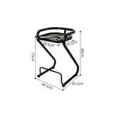 Nordic Leisure Armchair - PP Plastic Frame with Cushioned Seat & Backrest - StoolTopia