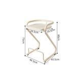 Nordic Leisure Armchair - PP Plastic Frame with Cushioned Seat & Backrest - StoolTopia