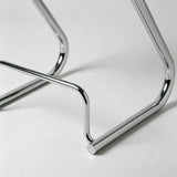 Nordic Leisure Armchair – Stainless Steel Frame with Molded PP Plastic Seat, Easy-Clean Design for Café, Balcony, Outdoor Lounge - StoolTopia