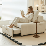 Nordic Pull - Out Sofa Bed – Small Space Recliner with Adjustable Backrest - StoolTopia