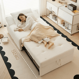 Nordic Pull - Out Sofa Bed – Small Space Recliner with Adjustable Backrest - StoolTopia