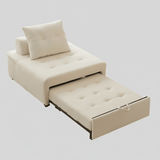 Nordic Pull - Out Sofa Bed – Small Space Recliner with Adjustable Backrest - StoolTopia