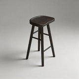 Nordic Solid Wood Bar Stool with Ergonomic Seat | STOOLTOPIA - StoolTopia