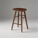 Nordic Solid Wood Bar Stool with Ergonomic Seat | STOOLTOPIA - StoolTopia