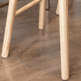Nordic Solid Wood Bar Stool with Ergonomic Seat | STOOLTOPIA - StoolTopia