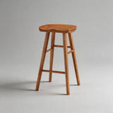 Nordic Solid Wood Bar Stool with Ergonomic Seat | STOOLTOPIA - StoolTopia