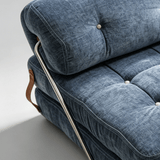 Nordic-Style 3-in-1 Foldable Lounge Chair Bed - StoolTopia