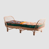 Nordic - Style Handwoven Rattan Daybed Sofa with Cushion (Multiple Sizes) - StoolTopia