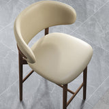 Oleandro Modern Counter & Bar Stool – North American FAS Solid Wood Frame, Premium Leather/Fabric Upholstery, High - Resilience Foam Seat - StoolTopia