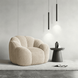 Oversized Bean Bag Reading Chair | Frameless, High-Density Shredded Foam, Loop Velvet - StoolTopia