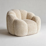 Oversized Bean Bag Reading Chair | Frameless, High-Density Shredded Foam, Loop Velvet - StoolTopia
