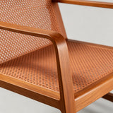 Perforated Outdoor Lounge Chair – Modern All-Weather Patio Armchair - StoolTopia