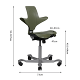 Posture - Correcting Horse Riding Chair with Lumbar Support | STOOLTOPIA - StoolTopia