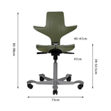 Posture - Correcting Horse Riding Chair with Lumbar Support | STOOLTOPIA - StoolTopia
