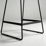Premium Upholstered Bar Stool with Metal Frame - Modern Kitchen Counter Chair - StoolTopia