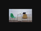 Stackable Plastic Dining Chair – Modern Minimalist, Multi-Colour