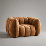 Pumpkin Compression Sofa | Bouclé Armchair & 3-Seater Sofa – StoolTopia - StoolTopia