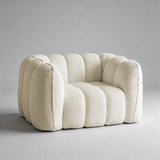 Pumpkin Compression Sofa | Bouclé Armchair & 3-Seater Sofa – StoolTopia - StoolTopia